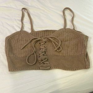 Knitted Crop Top